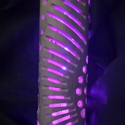 Purple hanger