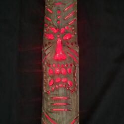 Tiki Man Hanging Lamp